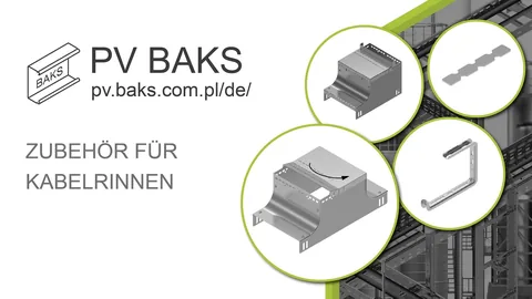Vorschaubild: Kabelrinnen – Zubehör – BAKS